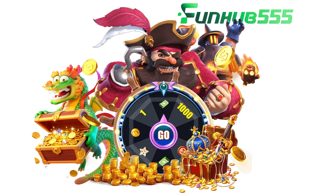 แอปพลิเคชัน FUNHUB555 มือถือ ดาวน์โหลดแอปสล็อตคาสิโน